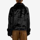 Meotine Women's Kelly Faux Fur Jacket in Black