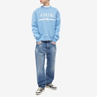 AMIRI Men's MA Bar Crew Sweat in Carolina Blue