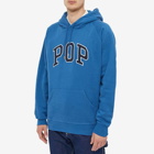 Pop Trading Company Men's Arch Logo Popover Hoody in Limoges