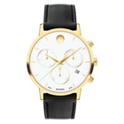 Movado Museum Classic Chronograph Quartz White Dial Mens Watch 0607888