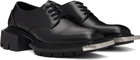 untitlab® Black Reel Metel Toe Derbys