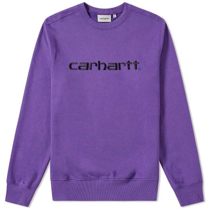 Photo: Carhartt Crew Sweat Purple