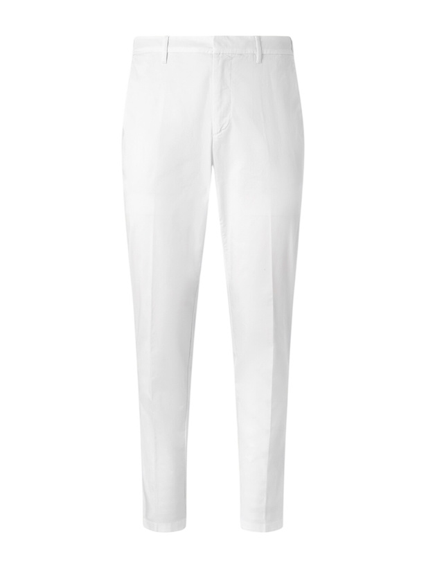 Photo: Altea - Dumbo Tapered Cotton-Blend Gabardine Trousers - White
