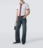 Gucci Web Stripe cotton T-shirt