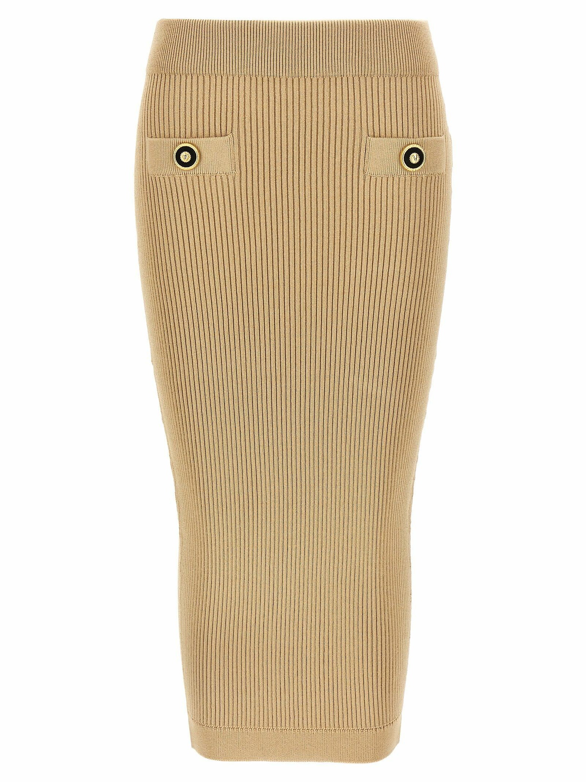 【送料&関税込】Balmain Hw Monogram Knit Knee Skirt Balmain Hw Monogram Knit Knee Skirt | italist