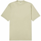 Auralee Men's Super Soft Wool Jersey T-Shirt in Light Green