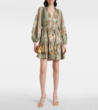 Zimmermann Lexi floral cotton minidress