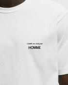 Comme des Garçons Homme TEE White Mens Shortsleefe