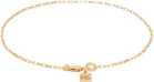 Veneda Carter SSENSE Exclusive Gold VC008 Thin Bracelet