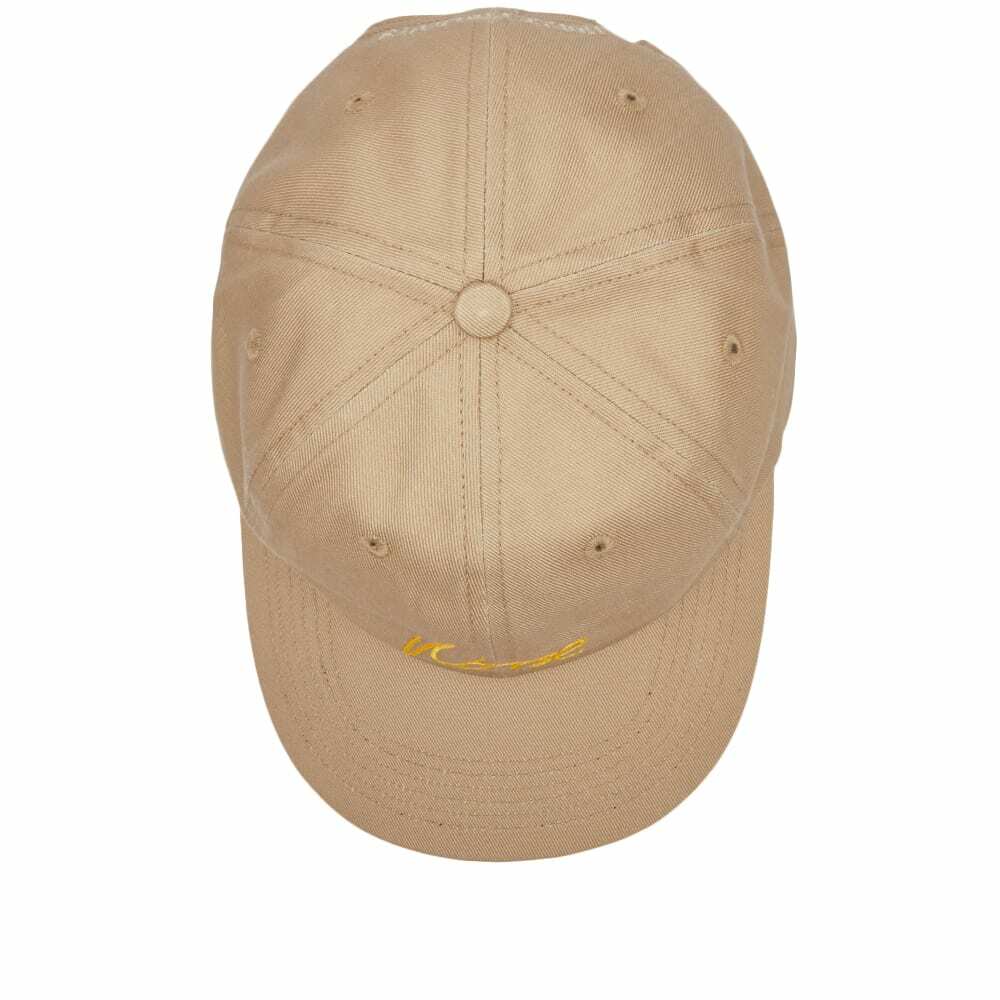 Norse Projects Men's Chainstitch Logo Twill Cap in Utility Khaki Norse ...