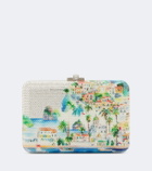 Judith Leiber Couture Slim Slide Costa embellished clutch