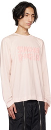 Simone Rocha Pink Graphic Project T-Shirt