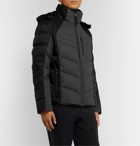 Bogner - Bruce-D Quilted Panelled Virgin Wool-Blend and Shell Down Ski Jacket - Gray