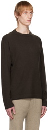 Lisa Yang Brown Beneoit Sweater
