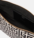 Balmain - Mini canvas crossbody bag