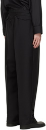 Maison Margiela Black Cropped Trousers