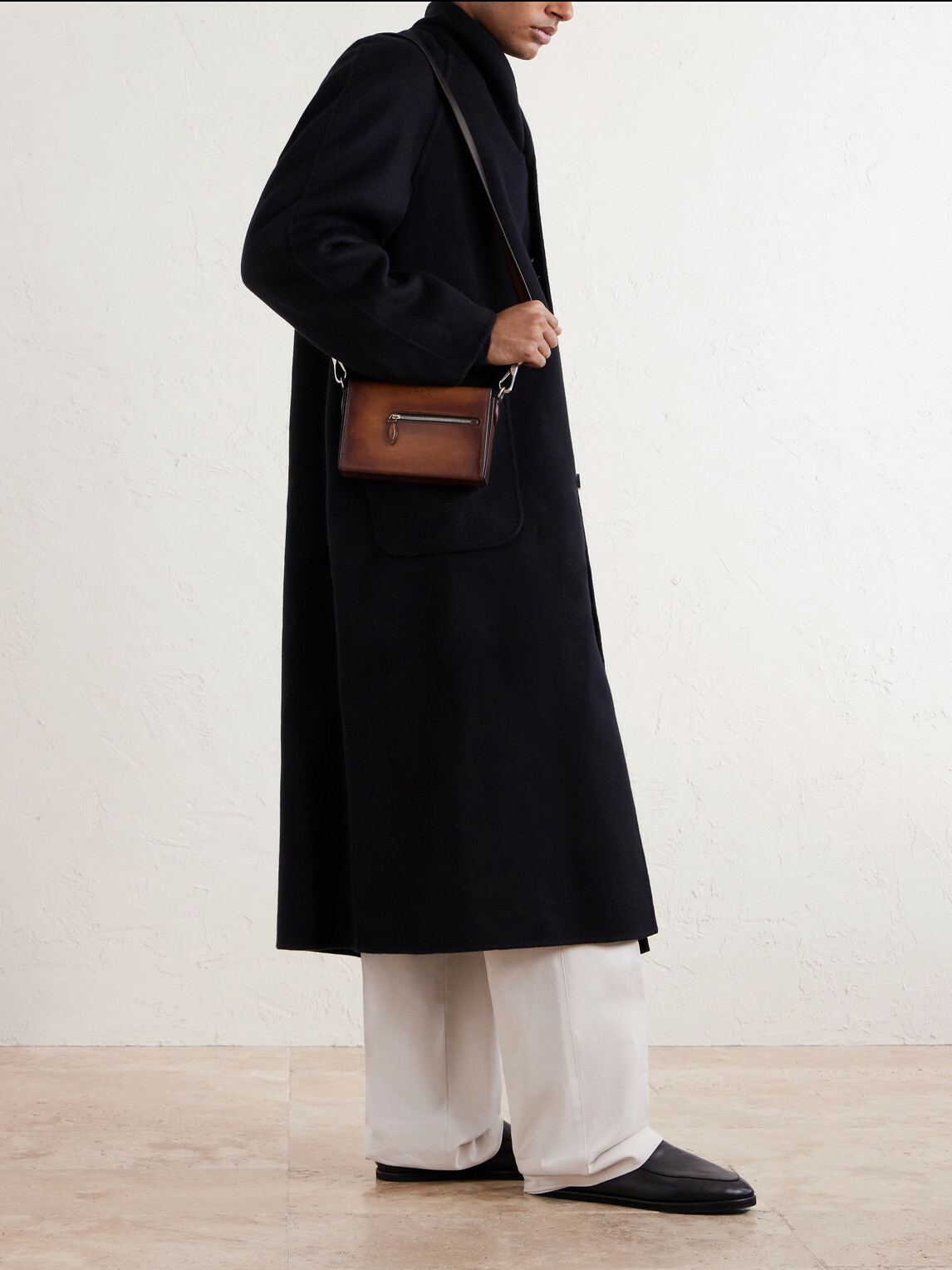 Berluti - Jour de Poche Venezia Leather Messenger Bag