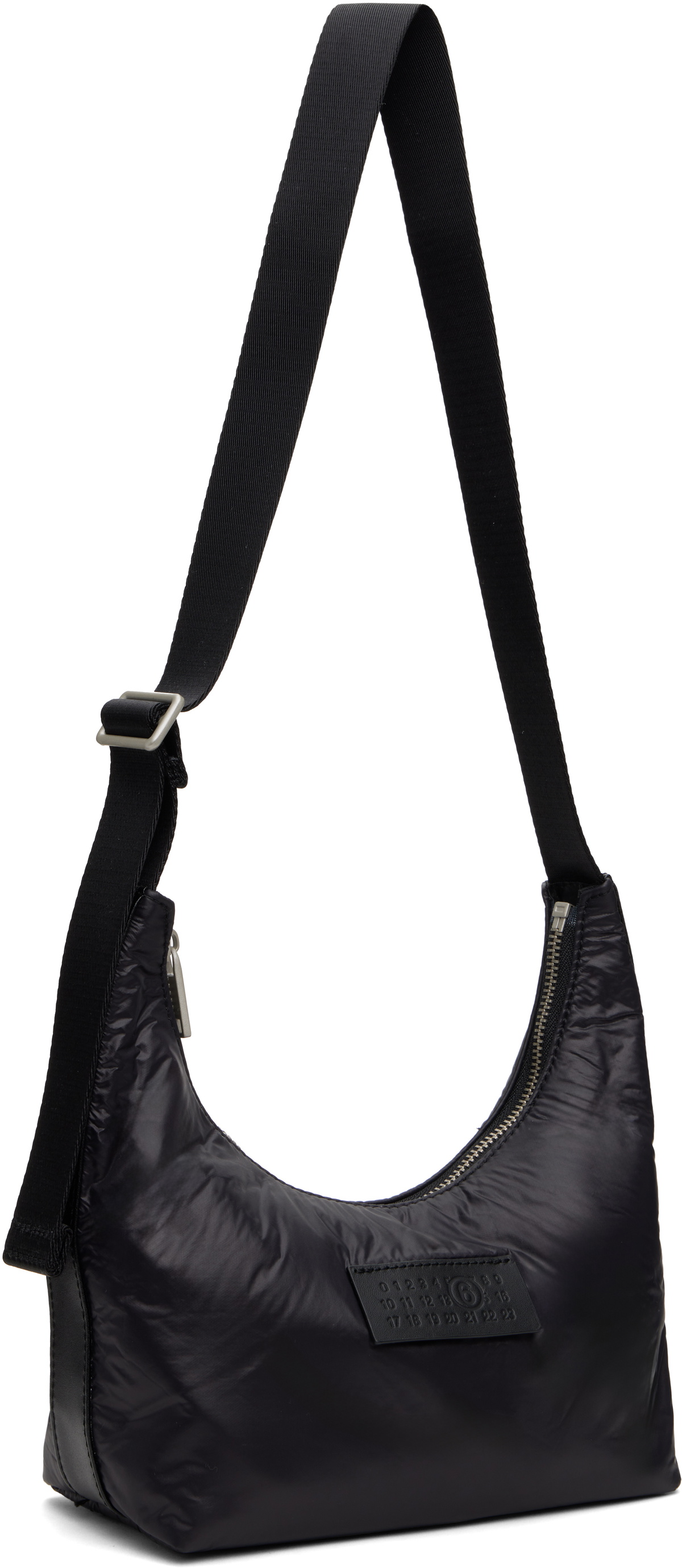 MM6 Maison Margiela Black Nylon Mini Bag