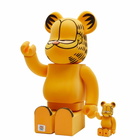 Medicom Garfield Flocky Version Be@rbrick 100% & 400% in Orange