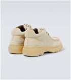 Burberry Creeper suede lace-up shoes