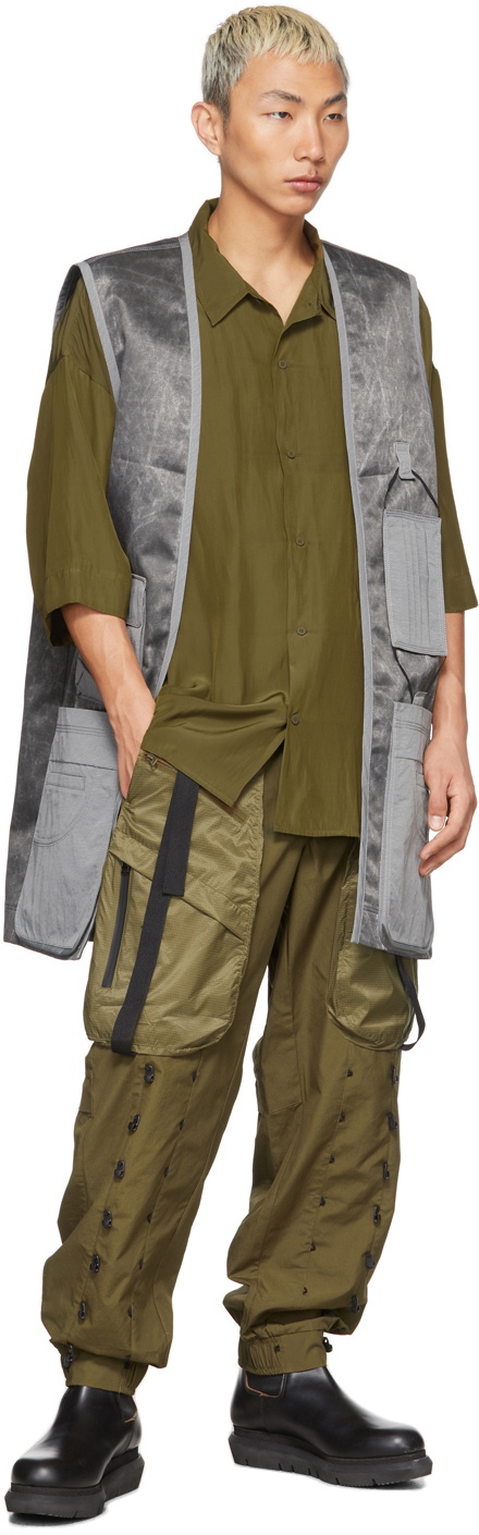 A. A. Spectrum Khaki Sharaf Shirt