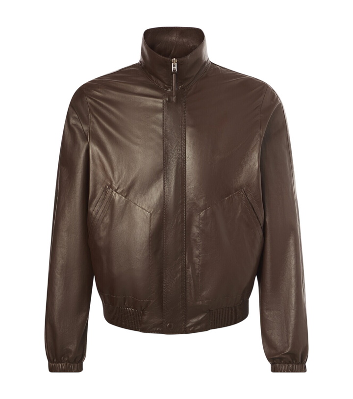 Photo: Tom Ford Leather blouson jacket