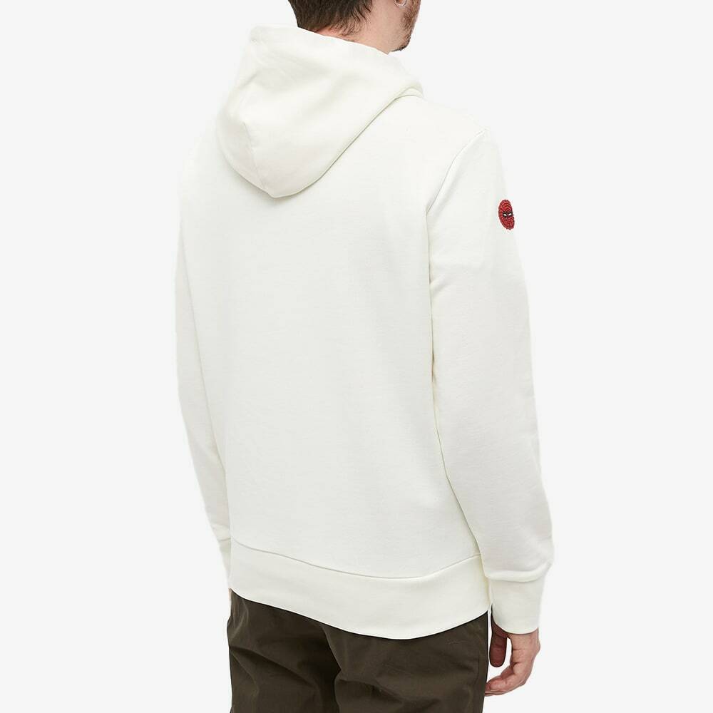 Moncler x Spiderman Popover Hoody in White Moncler