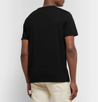 NN07 - Two-Pack Pima Cotton-Jersey T-Shirts - Black