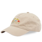 Foret Men's Botanic Washed Cap in Khaki 