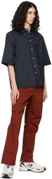 Camiel Fortgens Navy Boxy Shirt