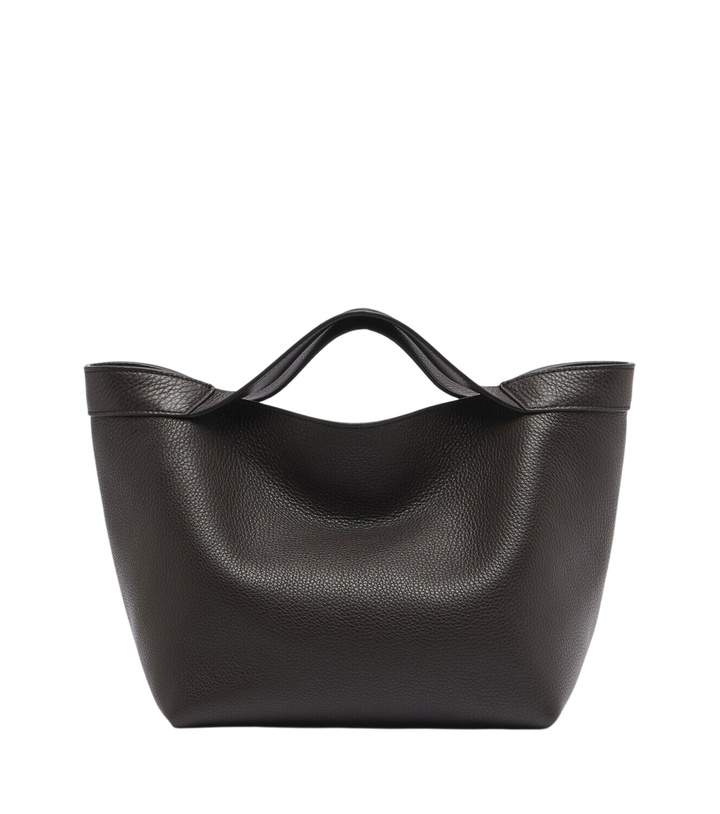 Photo: The Row Kit Small leather top-handle bag
