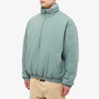 Fear of God ESSENTIALS Men's Nylon Puffer Jacket in Sycamore