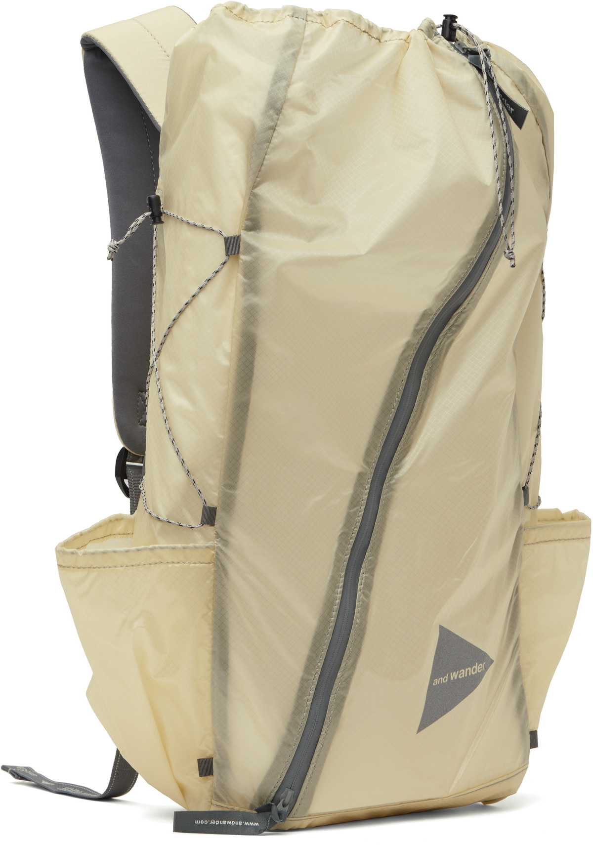and wander Yellow Sil Daypack Backpack and Wander