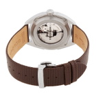 Bulova Fly Me To The Moon Automatic Crystal Silver Dial Ladies Watch 96B347
