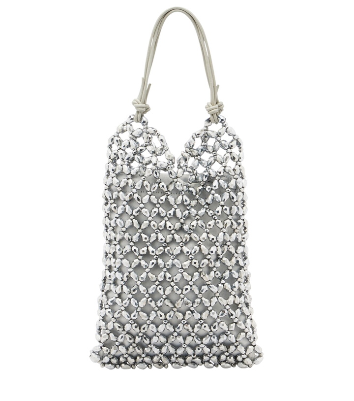 Photo: Staud Karla beaded top-handle bag