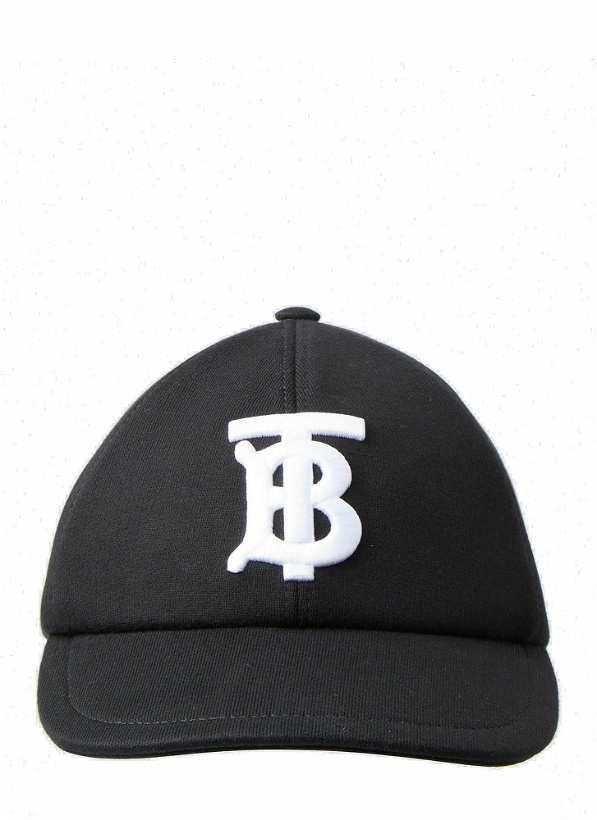 Photo: TB Monogram Baseball Cap in Black