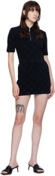 AMBUSH Black Monogram Miniskirt