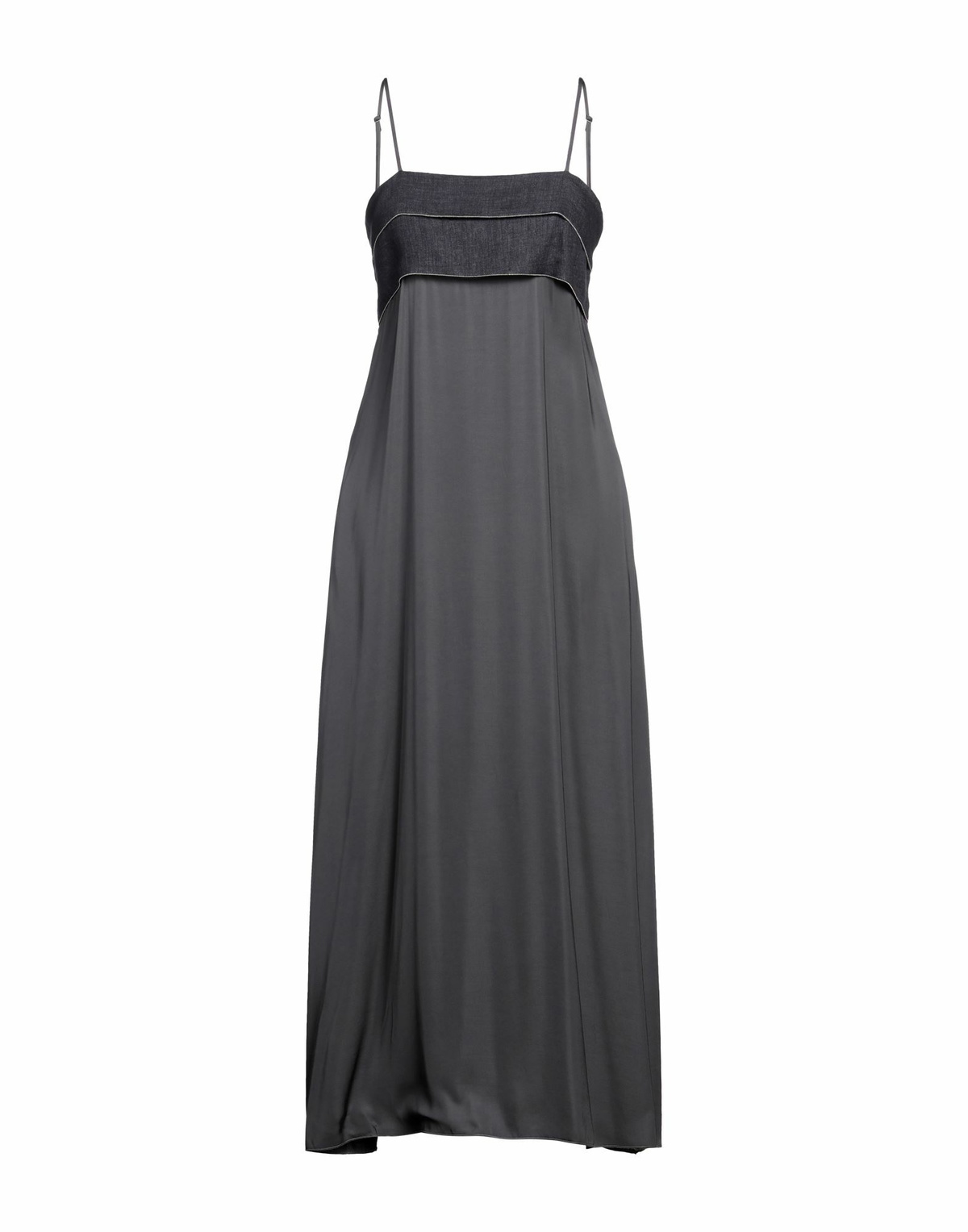 Peserico Womens Maxi dress Charcoal