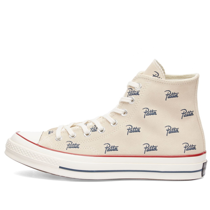 Photo: Converse Men's x PATTA Chuck 70 in White