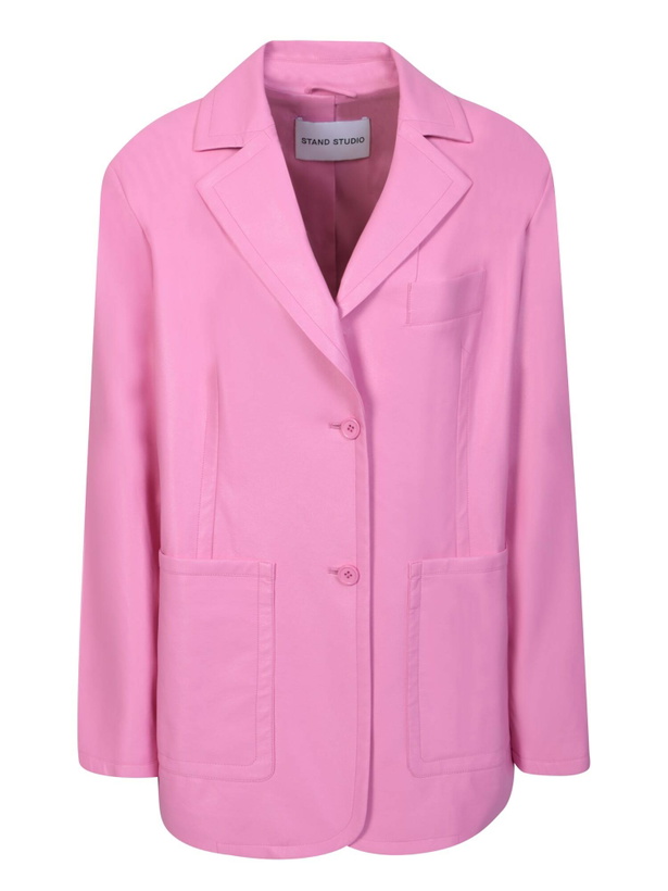 Photo: STAND STUDIO Pink Keeva Blazer