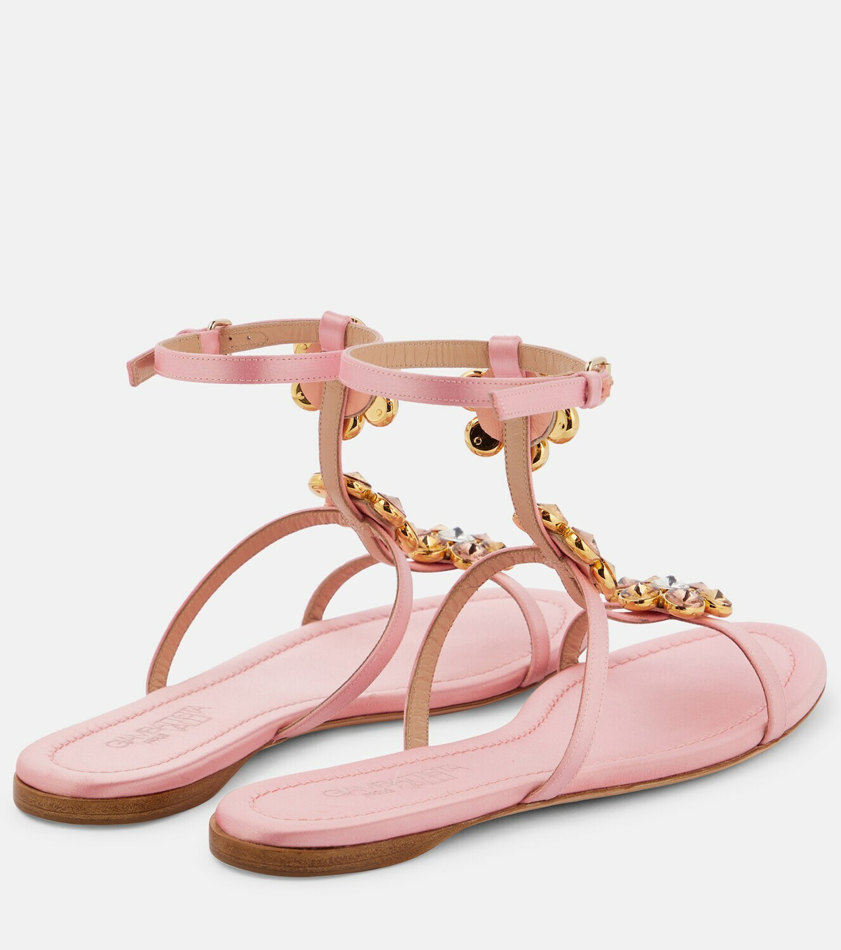Giambattista Valli - Jaipur embellished satin sandals