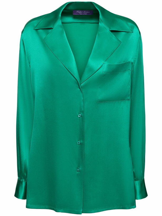 Photo: RALPH LAUREN COLLECTION Roslin Silk Shirt