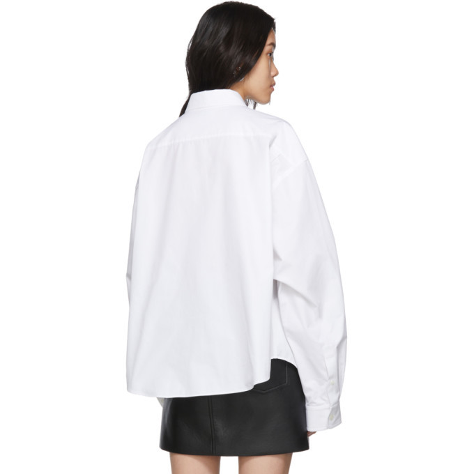 BALENCIAGA スイングシャツ Balenciaga White Swing Shirt Balenciaga