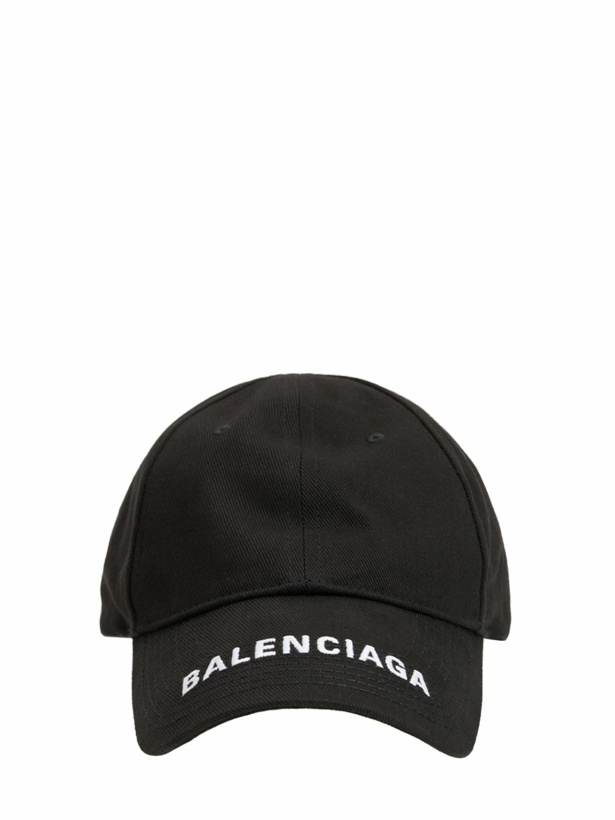 Photo: BALENCIAGA - Logo Embroidery Baseball Cap