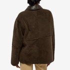 Saks Potts Women's Ada Shearling Jacket in Distressed Brown
