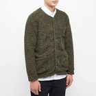 Kestin Men's Neist Fleece Cardigan in Dark Olive