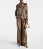 Max Mara Boston leather tote bag