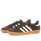 Adidas Gazelle Indoor Sneaker in Aurora Coffee/Core White/Gum