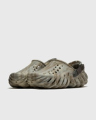Crocs Echo Marbled Clog Brown|Grey - Mens - Sandals & Slides