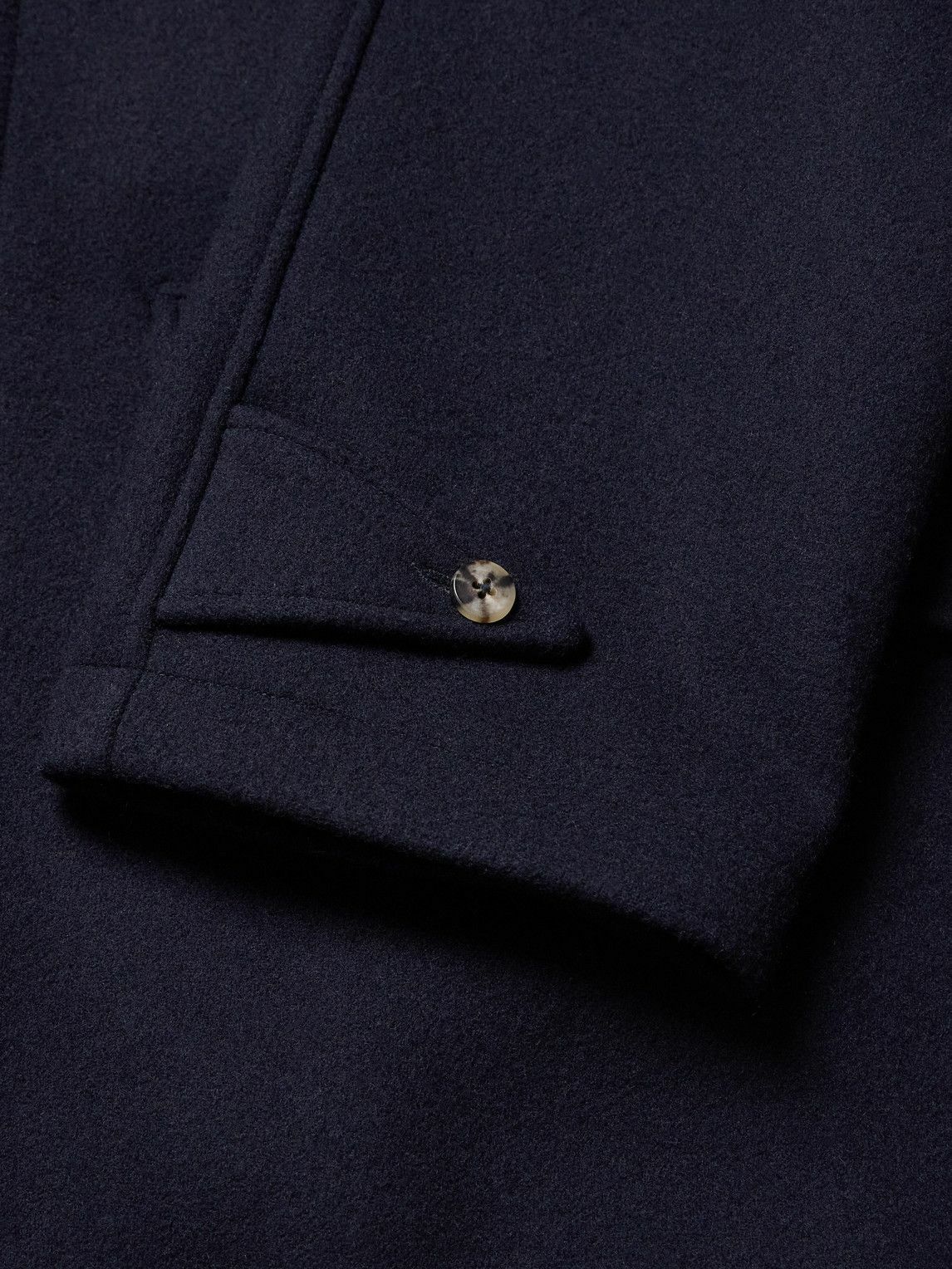 De Bonne Facture - Wool Coat - Blue De Bonne Facture